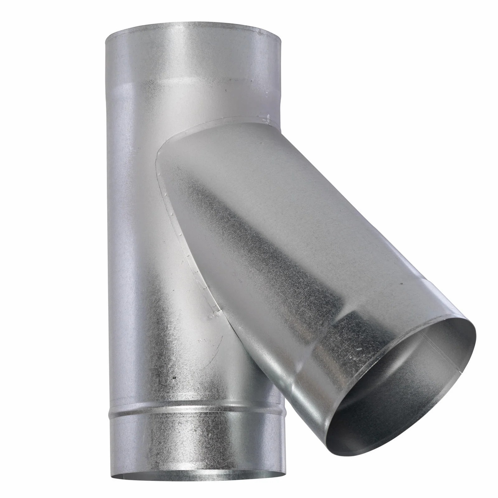 fumio-t-stuk-gegalvaniseerd-150mm-45 T-Stück 45° Ø150mm Feueraluminiert FAL