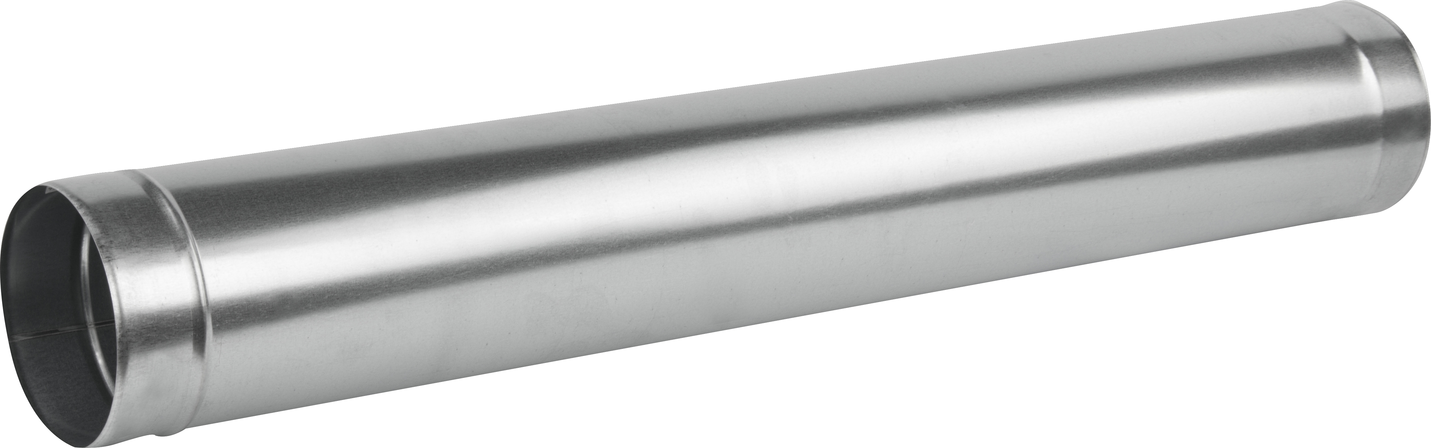 DPO-K01-Pic Ofenrohr Feueraluminiert 100cm Ø130mm 0.5mm