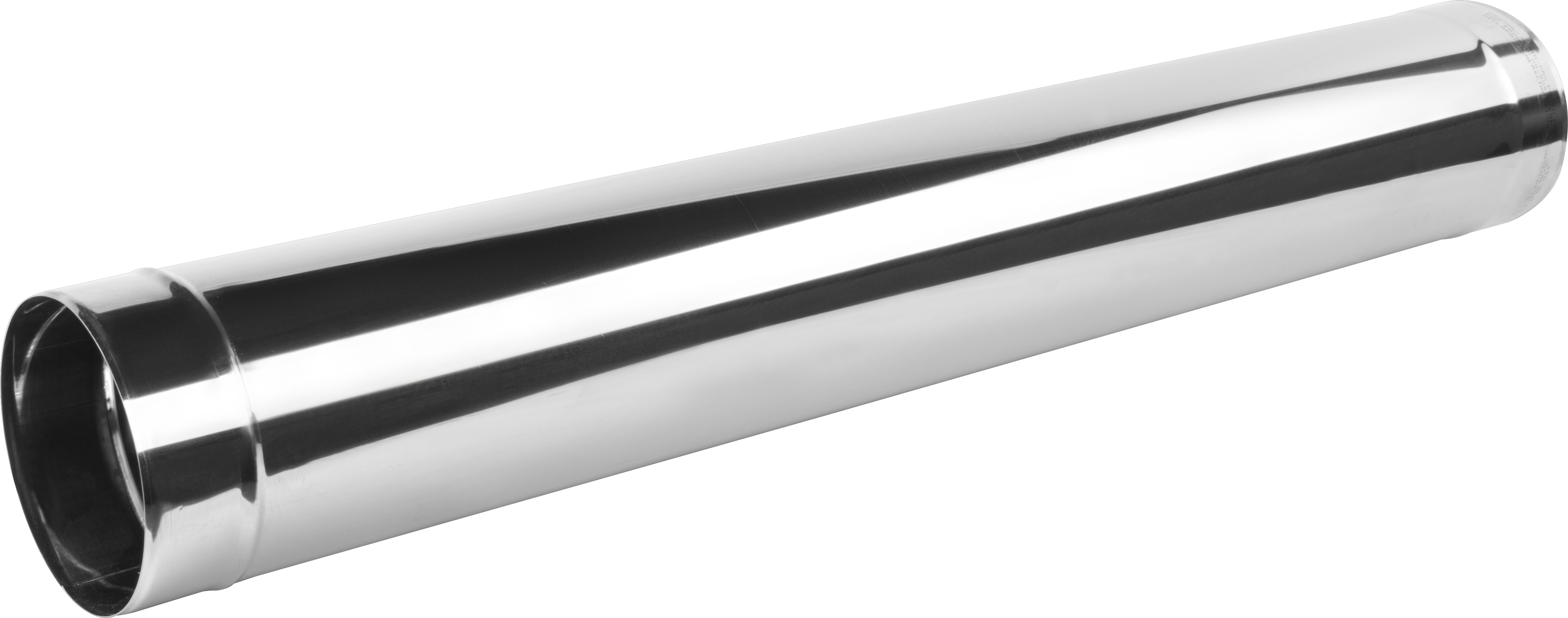 KJ01-Straight-pie-1000mm Edelstahl Ofenrohr 100cm. einwandig Ø150mm