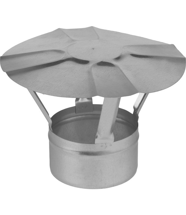 galva-o-140-regenkap Regenhaube Regenkappe Feueraluminiert 140 mm