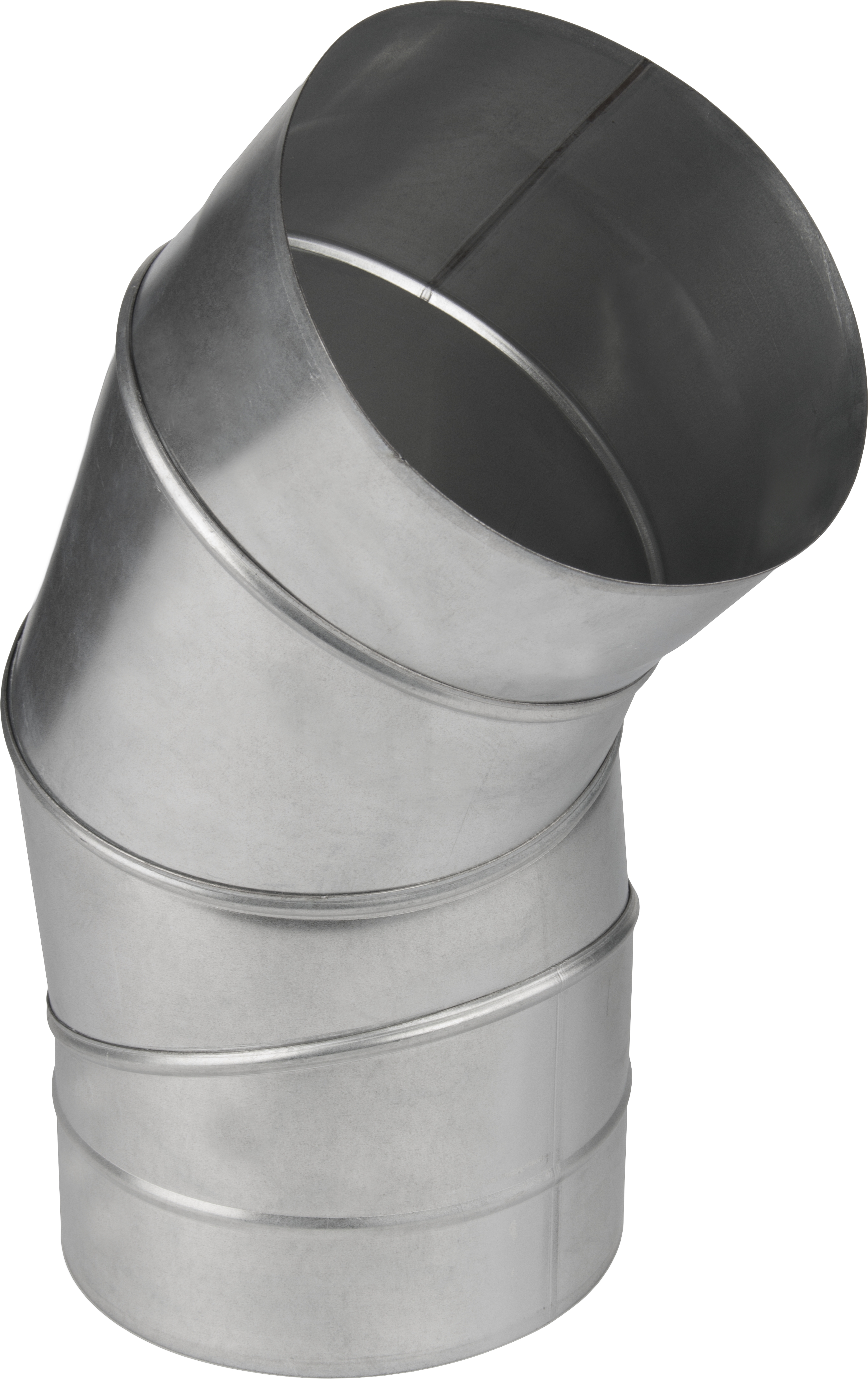 DPO-K07-Pic Rohrbogen 90° Feueraluminiert 130mm 0.5mm