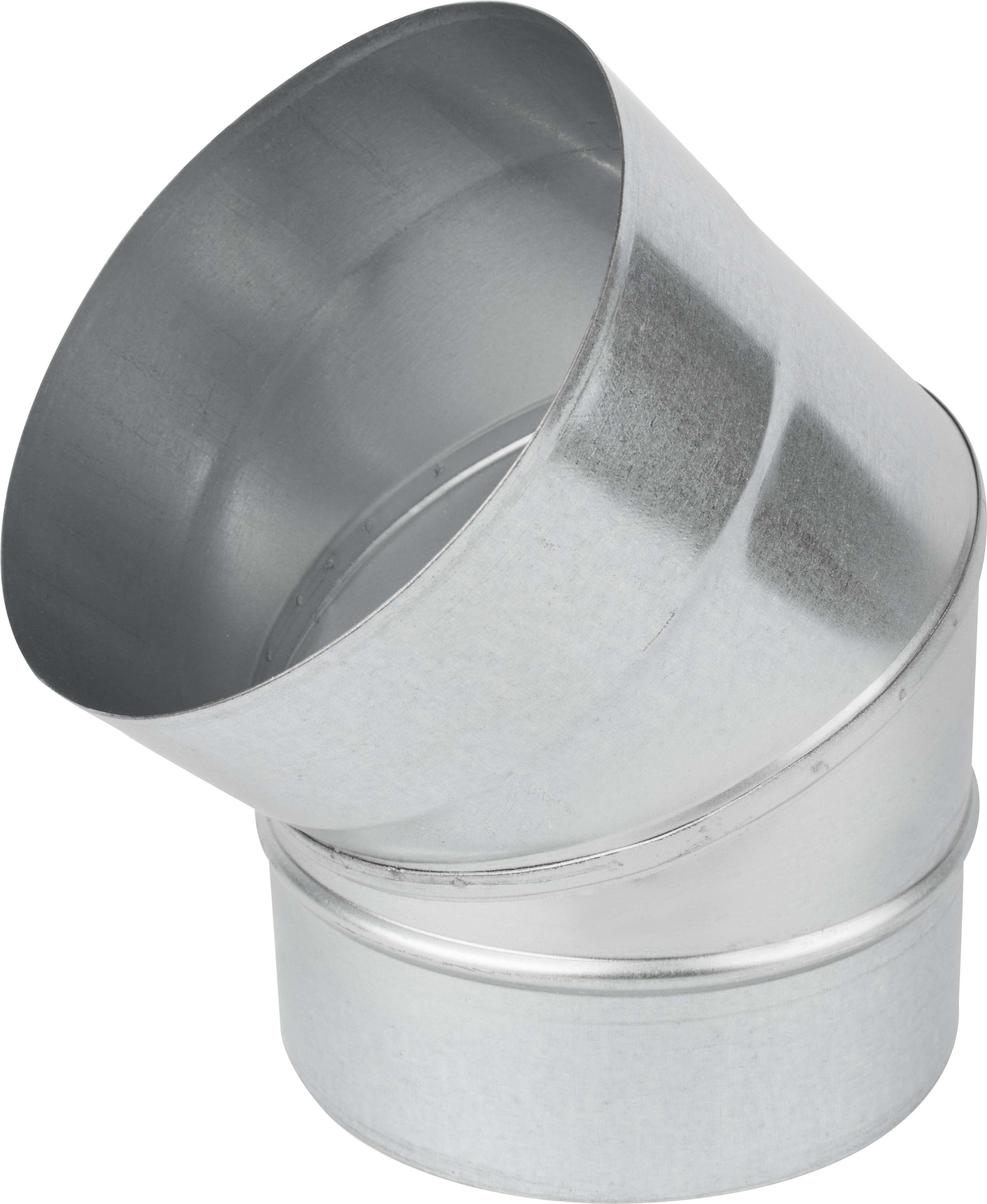 DPO-K58-Pic Rohrbogen 45° Feueraluminiert 100mm 0.5mm