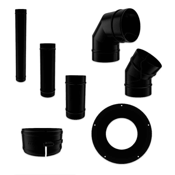 Die klaren Vorteile schwarzer 1-mm-Ofenrohre Die klaren Vorteile schwarzer 1-mm-Ofenrohre