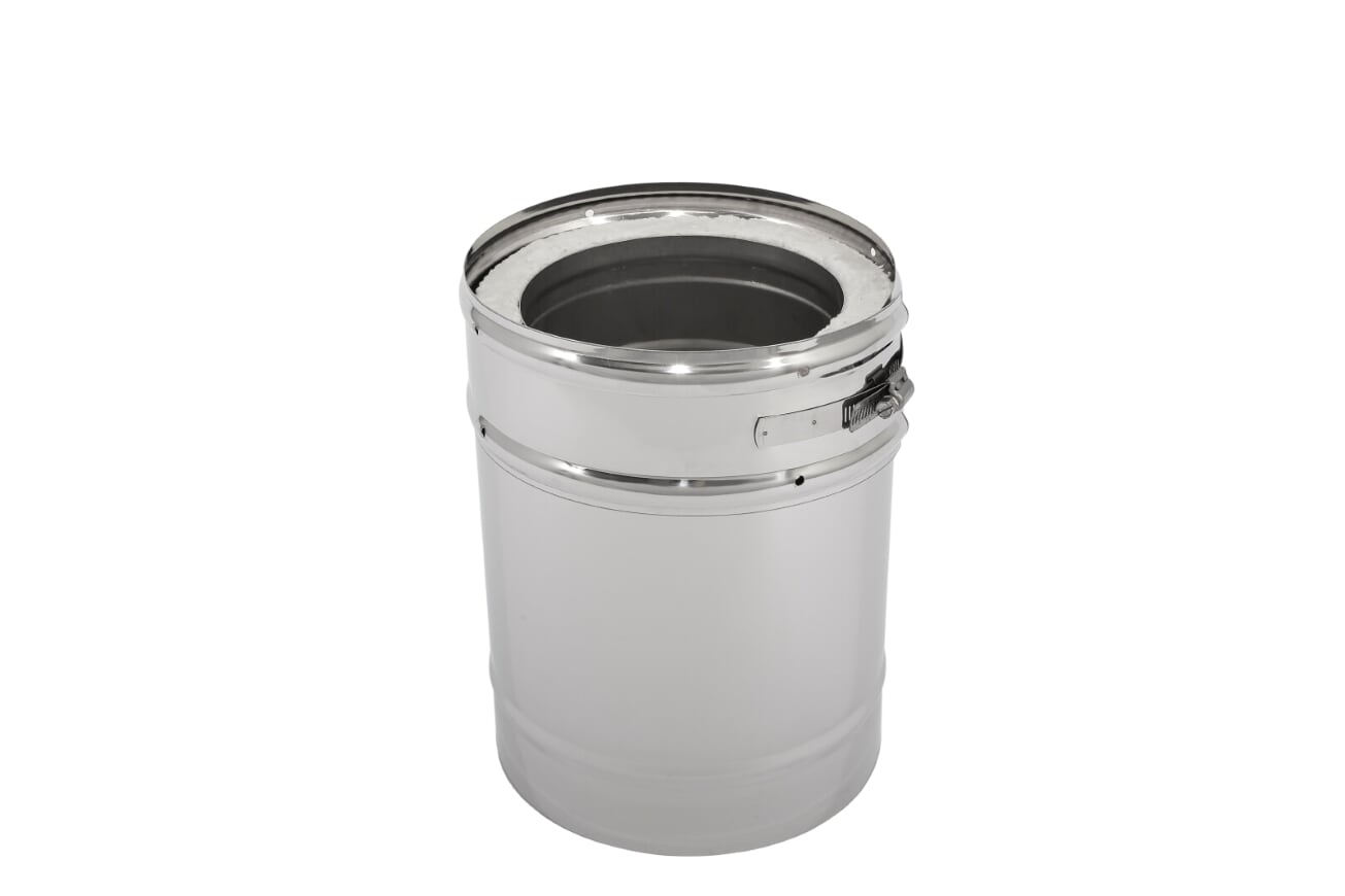 Ofenrohr 25cm 150/200mm 0,5mm