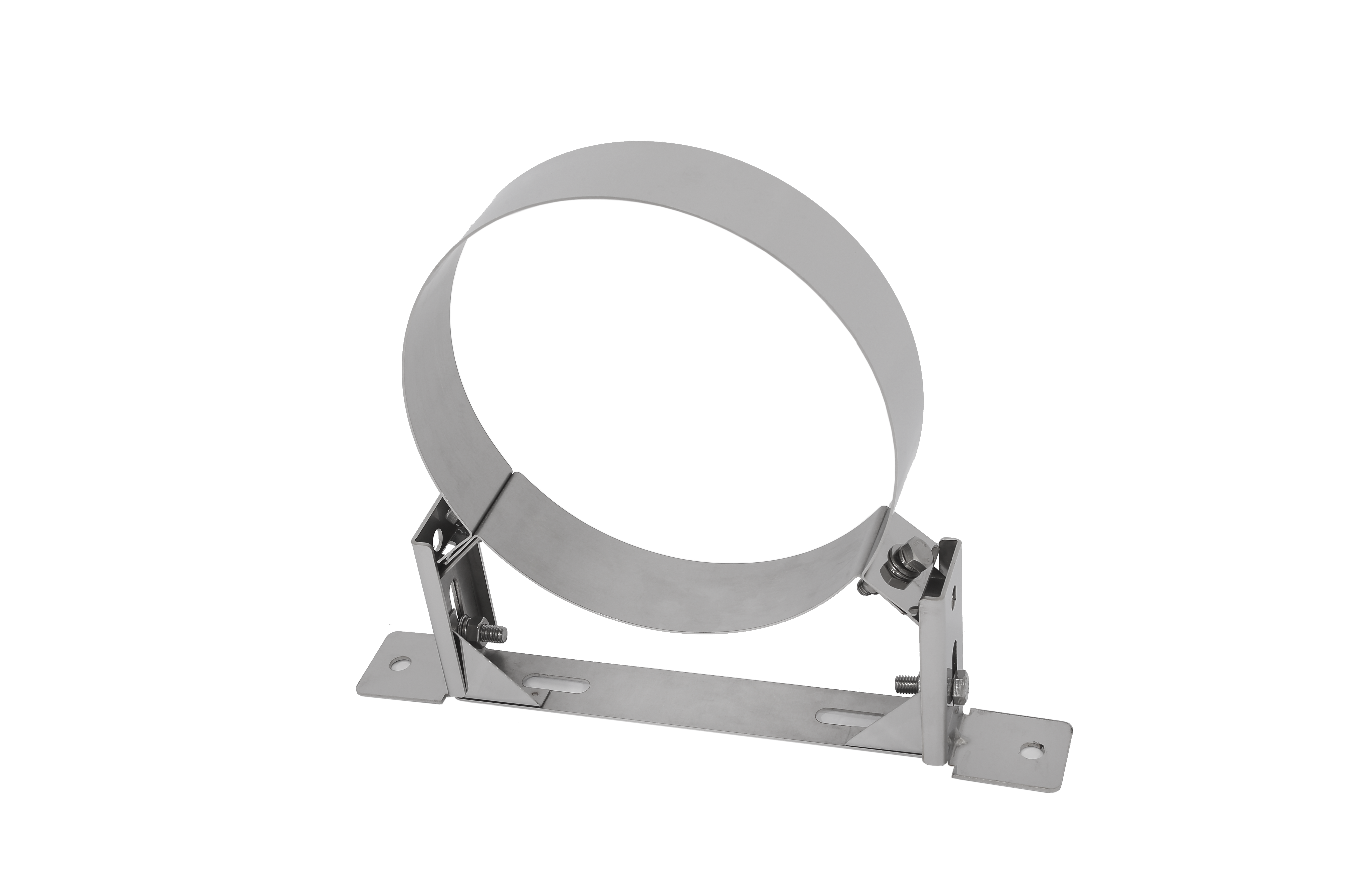 501011-Wall-bracket Rohrhalter für Ofenrohr Durchmesser 200mm 0,5mm