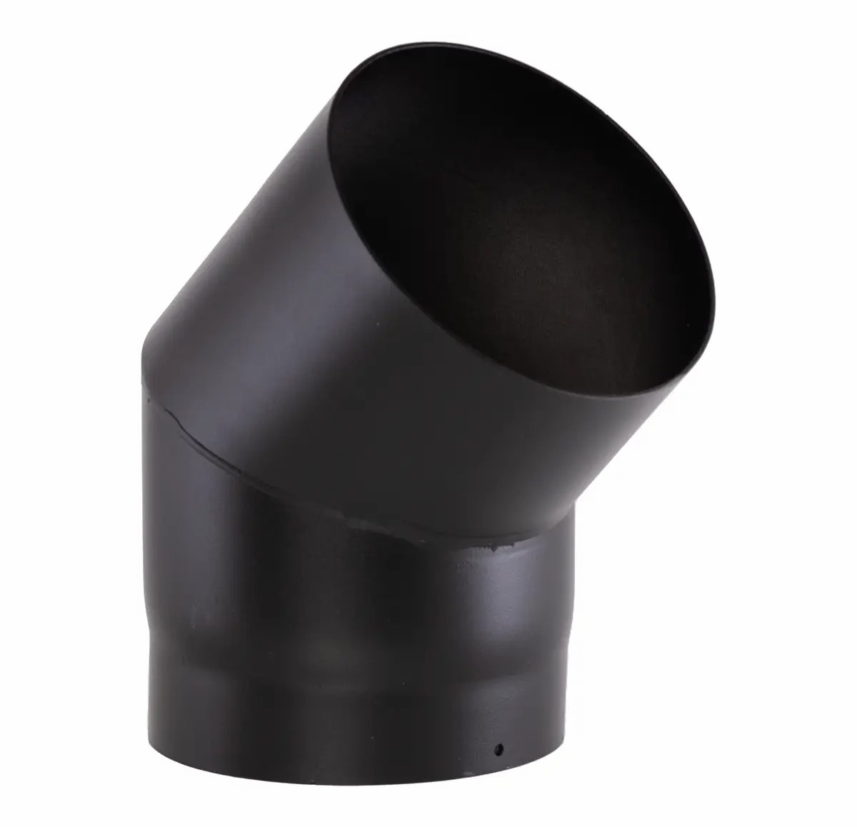 fumio-bocht-45-120-2mm-zwart Rohrbogen 45° Schwarz 160mm 2,0mm
