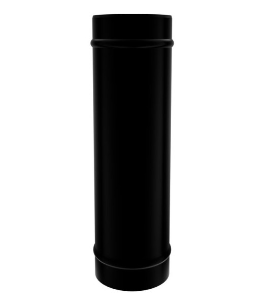 Ofenrohr 50 cm Schwarz, Ø150mm 1mm
